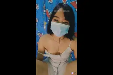Live Room VIP Cewek Mulus Menelan Milik Hitam Panjang